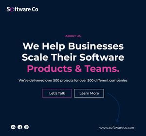 Image post by @softwareco on Instagram