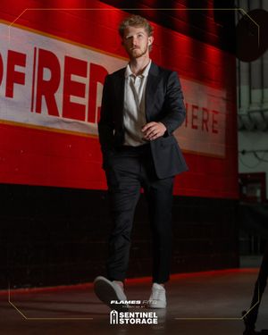 Image post by @NHLFlames on Twitter