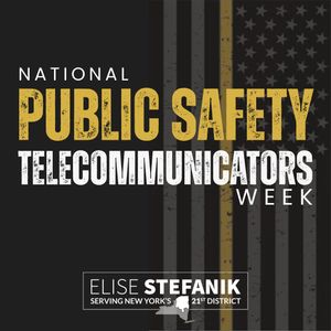 Image post by @RepStefanik on Twitter