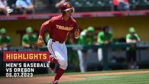 Video post by @uscathletics on YouTube