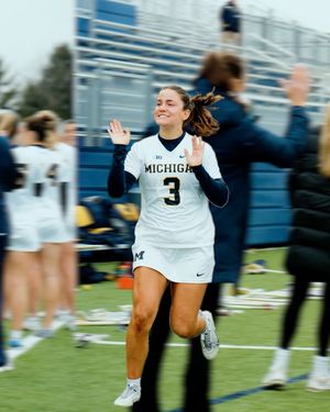 Image post by @umichwlax on Instagram