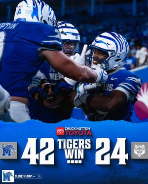 Image post by @memphisfootball on Instagram
