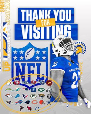 Image post by @sanjosestatefb on Instagram