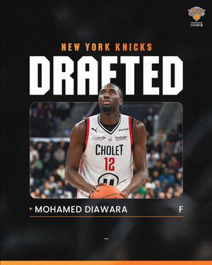 Image post by @nyknicks on Twitter