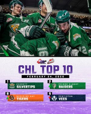 Image post by @westernhockeyleague on Instagram