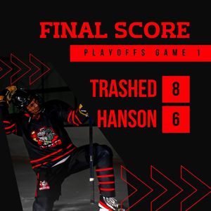 Image post by @trashedhockeyclub on Instagram