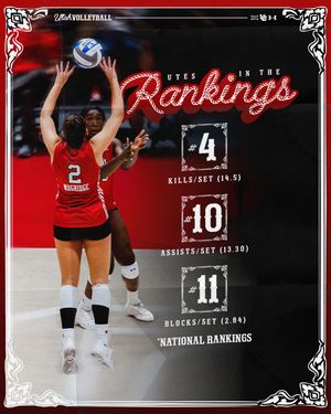 Image post by @utahvolleyball on Instagram