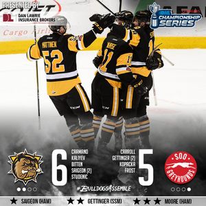 Image post by @BulldogsOHL on Twitter