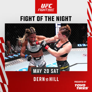 Image post by @ufc on Twitter