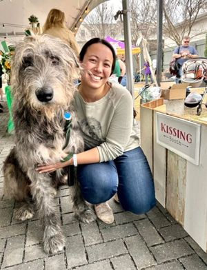 Image post by @thesavannahwolfhound on Instagram