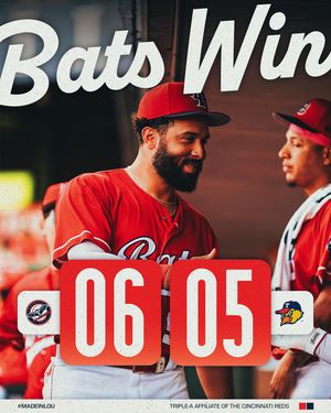 Image post by @louisvillebats on Instagram