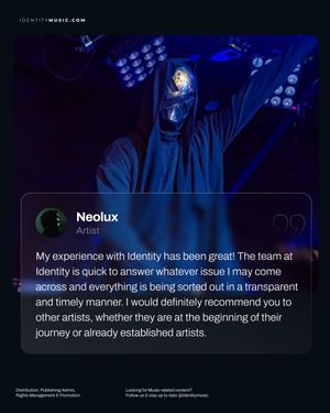 Image post by @identitymusic on Instagram