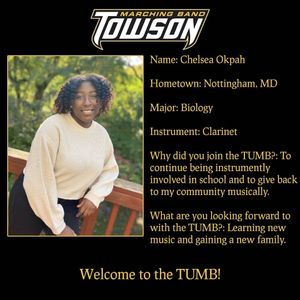 Image post by @towsonband on Instagram