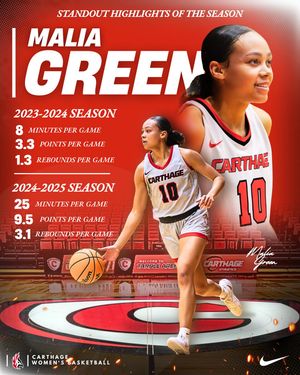 Image post by @carthage_wbb on Instagram