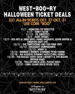 Image post by @WestburyMusicFair on Facebook