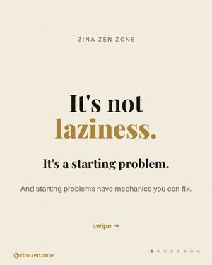 Image post by @zinazenzone on Instagram