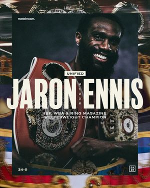 Image post by @MatchroomBoxing on Twitter