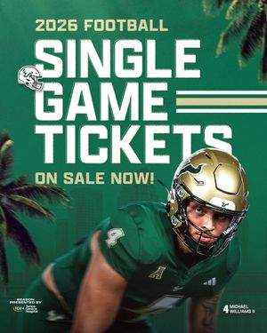 Image post by @USFAthletics on Twitter