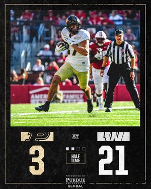 Image post by @BoilerFootball on Twitter
