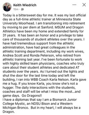 Image post by @msum_football on Instagram