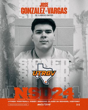 Image post by @utrgvfootball on Instagram