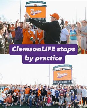 Image post by @clemsonsoftball on Instagram