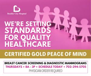 Image post by @BoulderCityHospitalBCH on Facebook