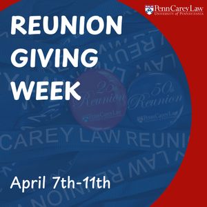 Image post by @penncareylaw_alumni on Instagram