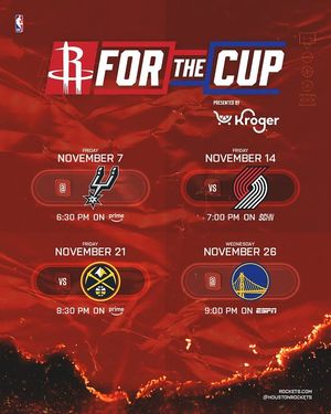 Image post by @houstonrockets on Instagram
