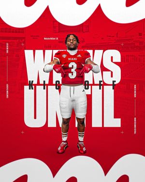 Image post by @miamiohfootball on Instagram