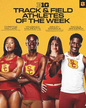 Image post by @usc_track_field on Instagram