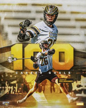 Image post by @towson_mlax on Instagram