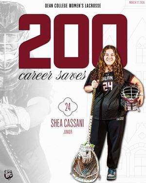 Image post by @deancollege_wlax on Instagram