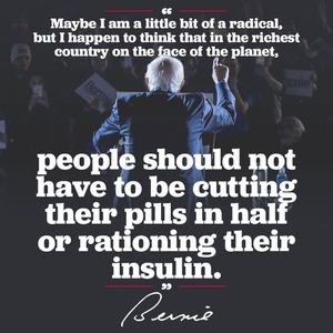 Image post by @berniesanders on Instagram