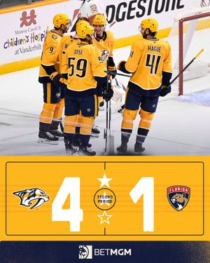 Image post by @PredsNHL on Twitter