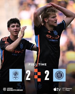 Image post by @newyorkcityfc on Instagram
