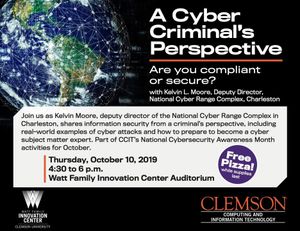 Image post by @clemsonIT on Facebook