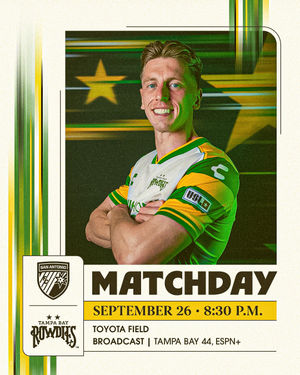 Image post by @tampabayrowdies on Instagram