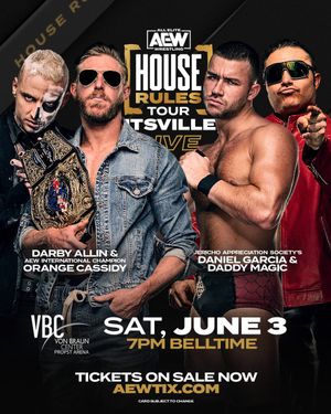 Image post by @AEW on Twitter