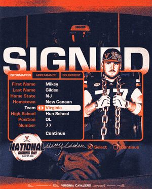 Image post by @uvafootball on Instagram