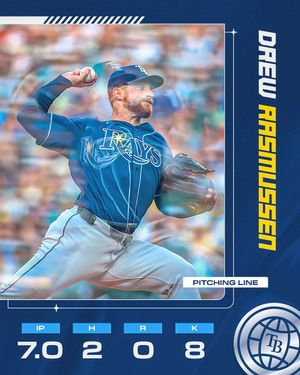 Image post by @raysbaseball on Instagram