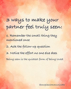 Image post by @couplescommunicate on Instagram