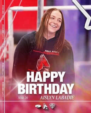 Image post by @ballstategym on Instagram