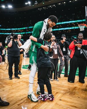 Image post by @celtics on Twitter/X