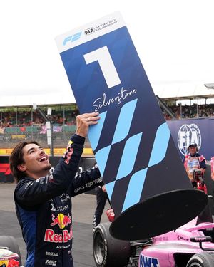 Image post by @formula2 on Instagram