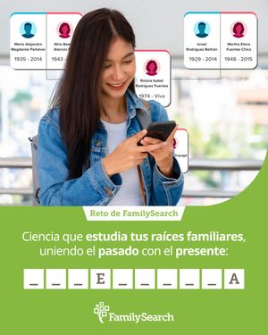 Image post by @familysearchesp on Instagram
