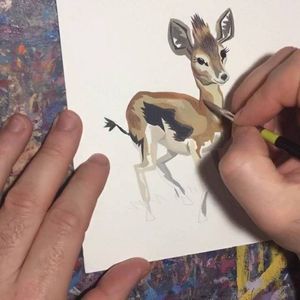 Video post by @RichPellegrinoArt on Facebook