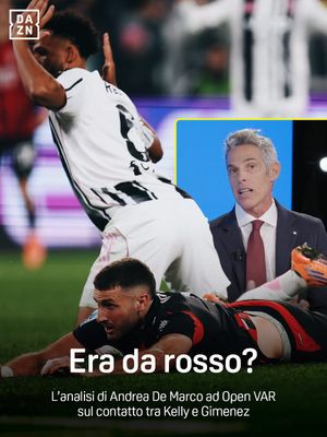 Image post by @dazn_it on Instagram