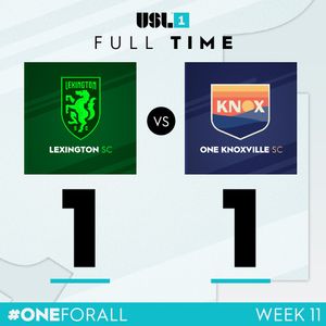 Image post by @USLLeagueOne on Twitter/X