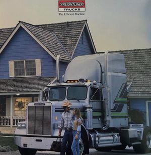 Image post by @freightlinertrucks on Instagram